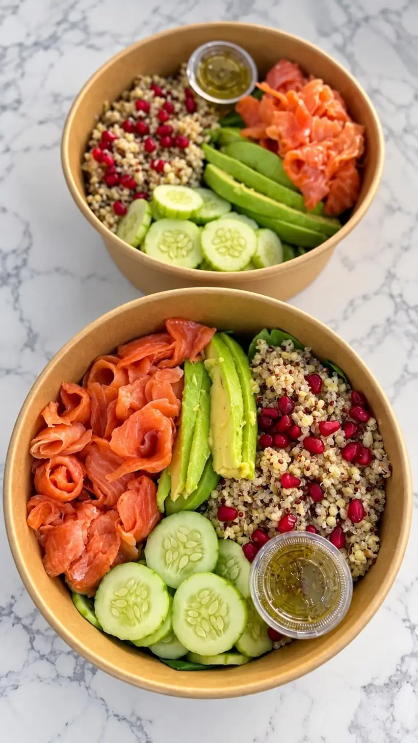 Bowls au saumon